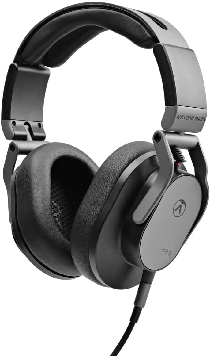 Austrian Audio Hi-X55 Kopfhörer, ohrumschliessende Headphones (hoher Komfort durch Slow-Retention-Oh