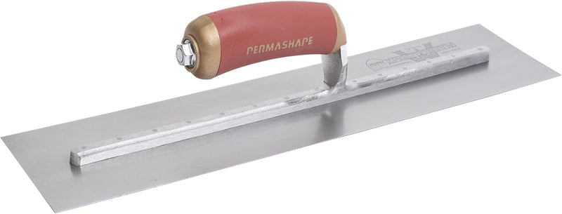 Marshalltown PermaShape Glättkelle, gebogene Form, aus Carbonstahl, perfekt für Verputzer und Gipser