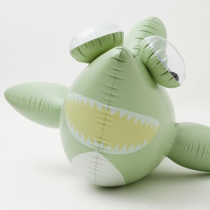 Sunnylife - Aufblasbarer Giant Regner - Shark Tribe, Khaki