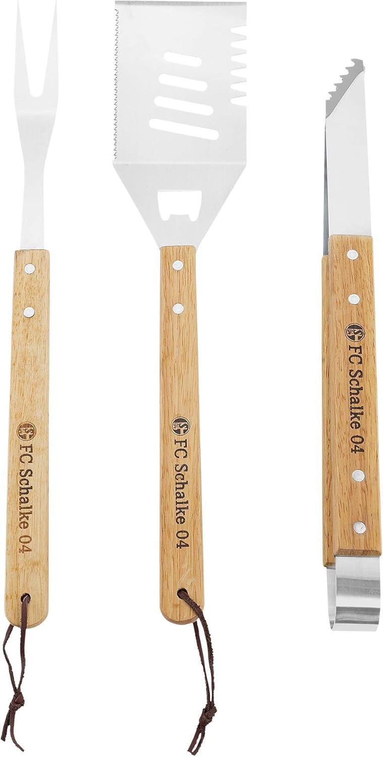 FC Schalke 04 Grillbesteck 3er Set
