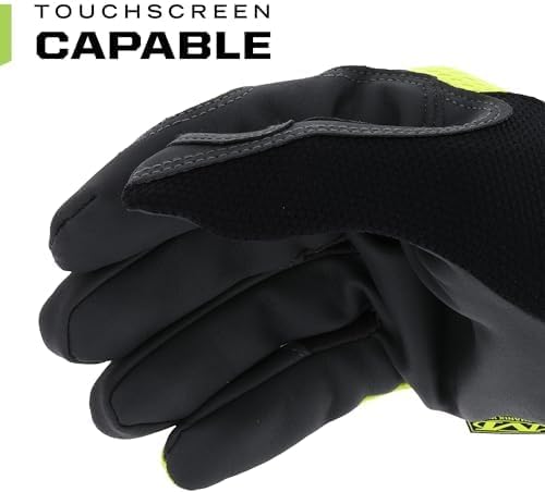 Mechanix Wear Hi-Viz Original® Arbeitshandschuhe (X-Large, Fluoreszierendes Gelb) Fluoreszierendes G