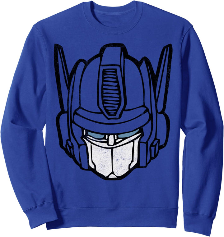 Transformers Optimus Prime Vintage Big Face Sweatshirt