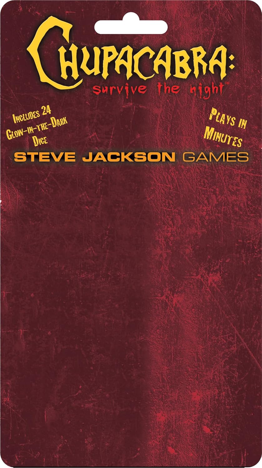 Steve Jackson Games | Chupacabra: Survive The Night | Fast-Paced Dice Game for 2 to 4 Players | Quic