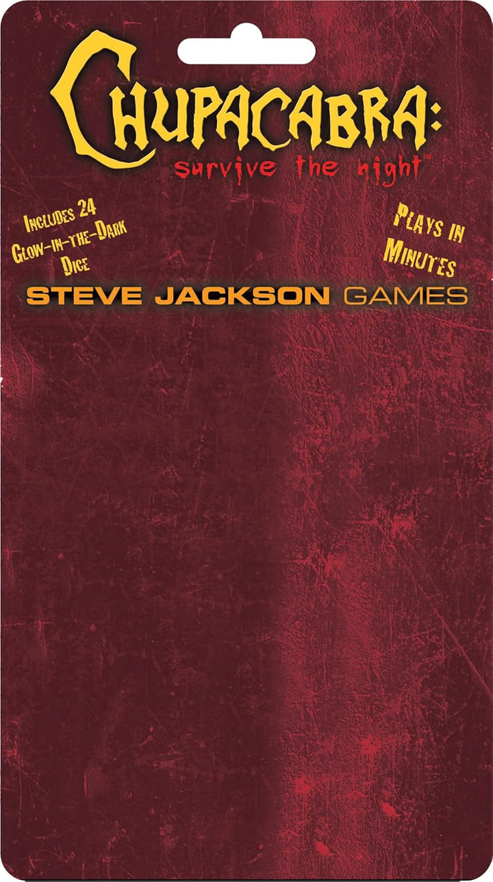 Steve Jackson Games | Chupacabra: Survive The Night | Fast-Paced Dice Game for 2 to 4 Players | Quic
