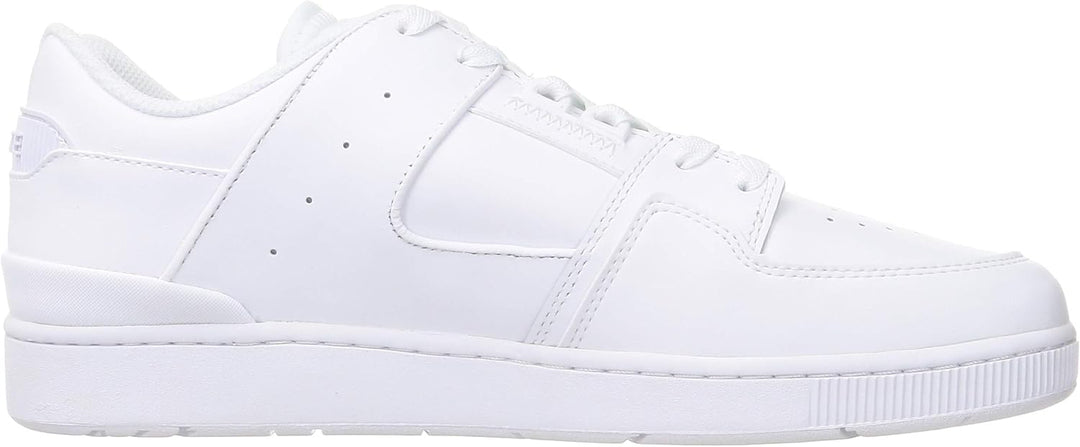 Lacoste Herren Low-Top Sneaker Court CAGE 0721 1 SMA, Männer Halbschuhe 44.5 EU Wht Wht 21g, 44.5 EU