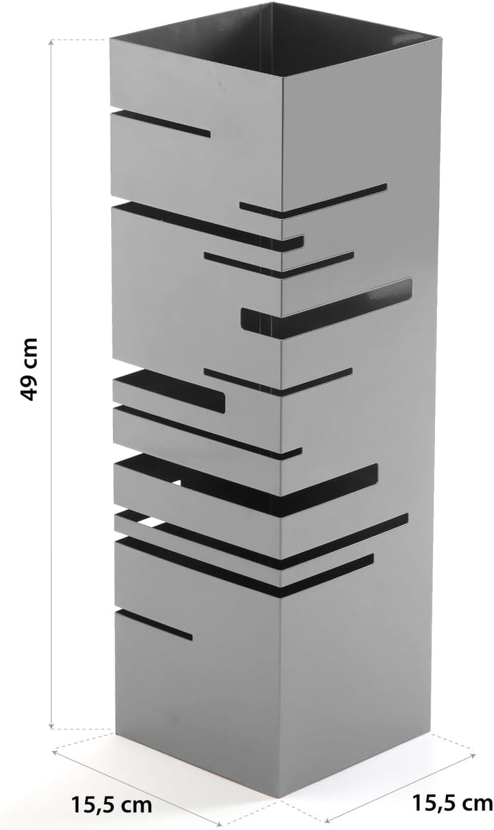 Versa Stripes Schirmständer für Eingang, Raum oder Halle, moderner Schirmhalter, Massnahmen (H x L x