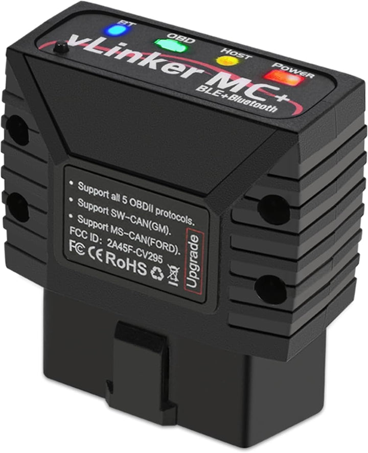 vLinker MC+ Mini Bluetooth OBD II Scanner Adapter Auto Diagnose Scan Tool und Codeleser für iPhone u