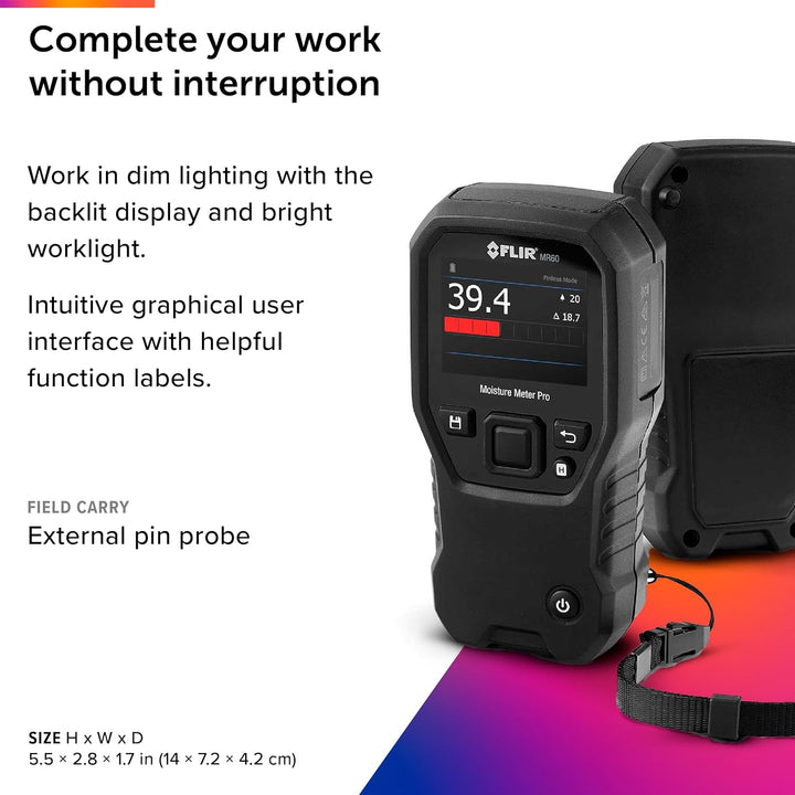 FLIR MR60 Feuchtigkeitsmessgerät Pro, MR60