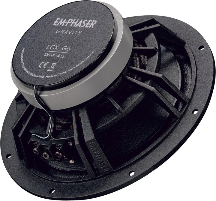 EMPHASER ECX-G6 – 16,5 cm / 6,5“ Auto Lautsprecher, Koaxial System für PKWs und Reisemobile, Sound S