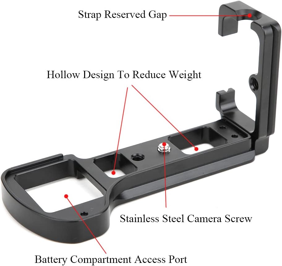 Maranon Schnellwechselplatte, A6500 B Vertikal Quick Release L Bracket Platte Aluminiumlegierung L-F