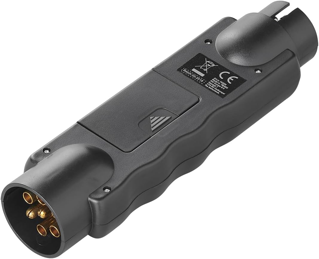 Anhängerbeleuchtung Testen Gerät 7-Polig 13-Polig Anhängersteckdose Camping Lichttester Messgerät Ca