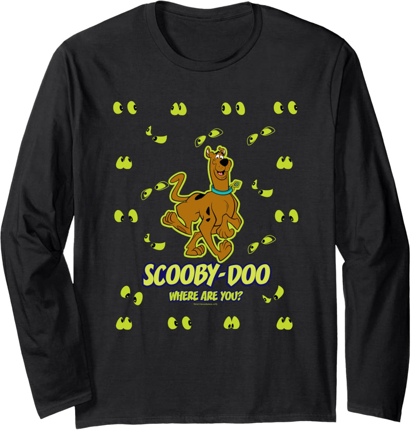 Scooby-Doo Eyes Upon You Langarmshirt