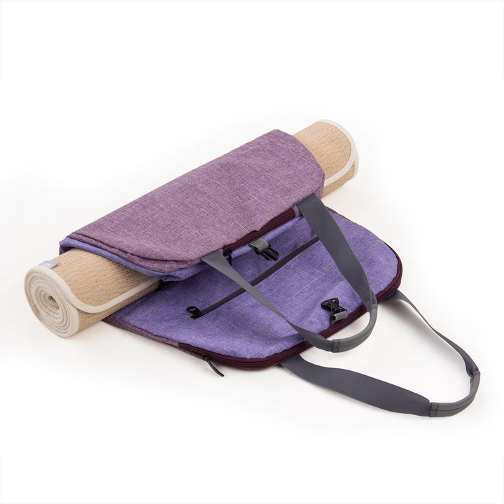 BODHI Yogatasche NAMASTÉ, Yogamatten-Tragetasche im Handtaschen-Look Light Berry, Light Berry