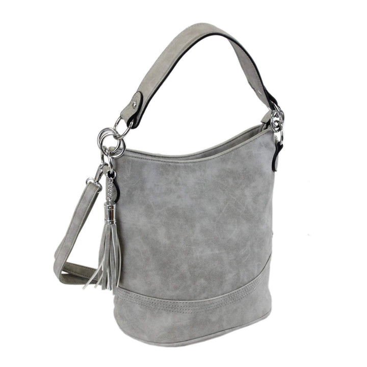 irisaa Damen Handtasche, Hobo Schultertasche, Shopper Multifunktional mit abnehmbarem Schulterriemen