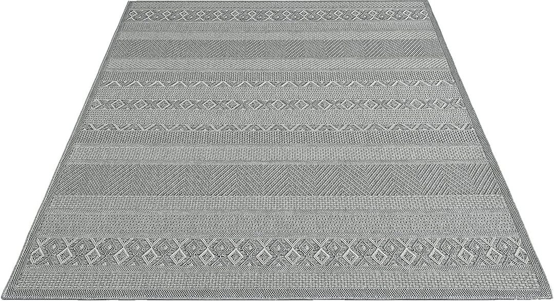 Mia's Teppiche Adora - moderner Teppich, Boho-Style, In- und Outdoor geeignet, besonders flach, idea