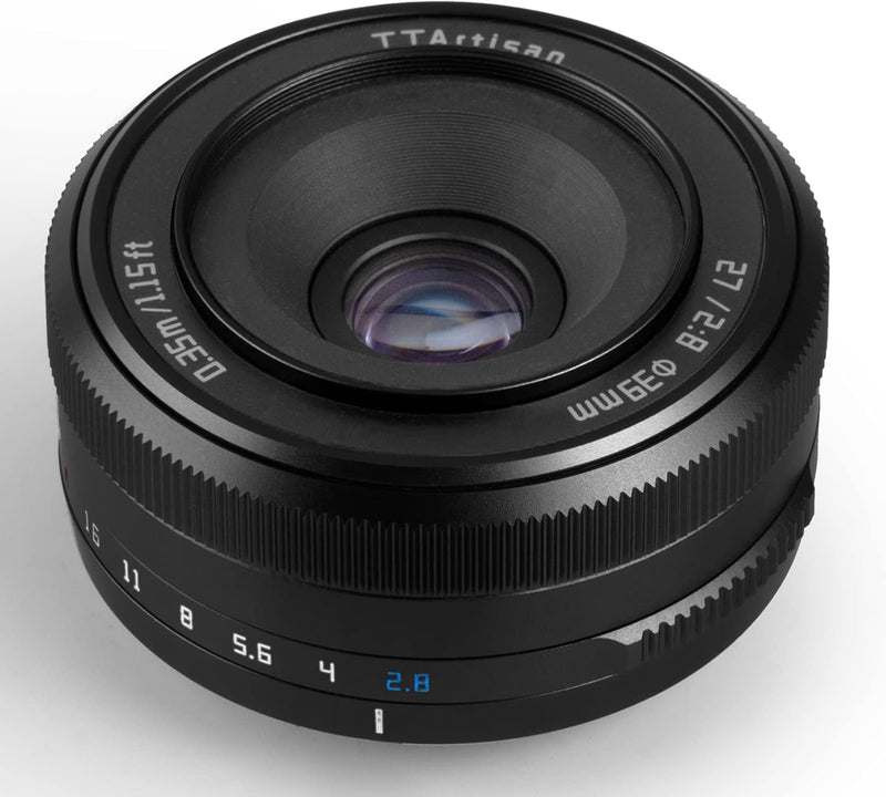 TTArtisan AF 27mm F2.8 XF Objektiv für Fuji X Mount Kameras X-A1 X-A10 X-M1 X-T1 X-T10 X-T100 X-PR01