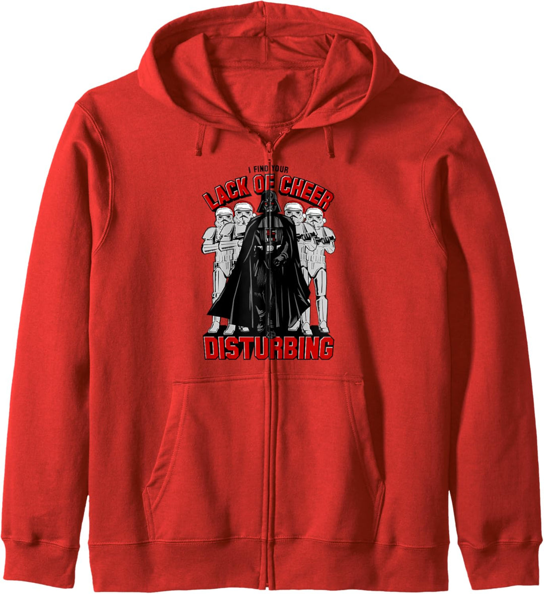 Star Wars Darth Vader Lack Of Cheer Is Disturbing Kapuzenjacke
