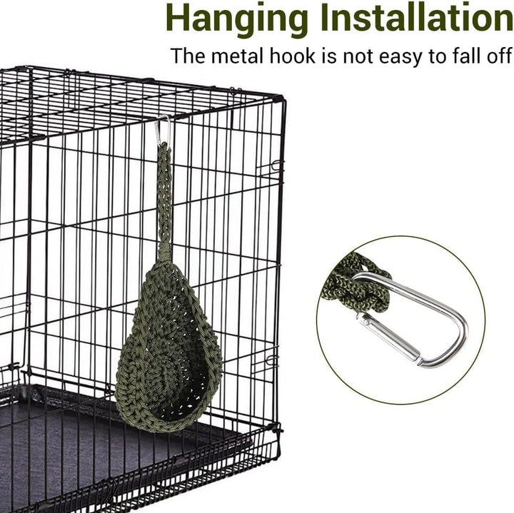 DONGKER Hängematte Reptilien, 1 Stuck Hängende Schlafplatz für Bartagamen, Hängebett für Echsen, Kan