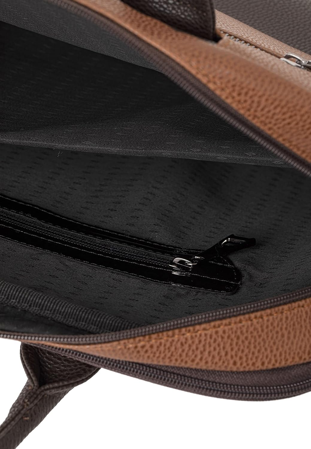Redbridge Herren Schultertasche Messenger Bag Umhängetasche Kunstleder Braun, Braun