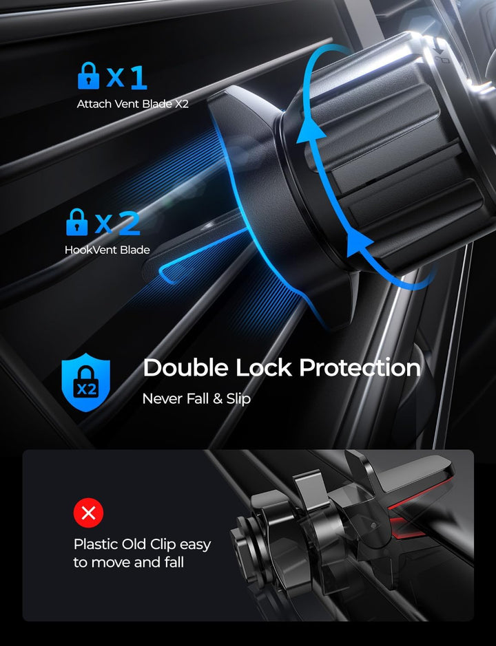LISEN for 15W MagSafe Autohalterung mit Ladefunktion, Magnet Auto Handyhalter mit Ladefunktion, Kfz