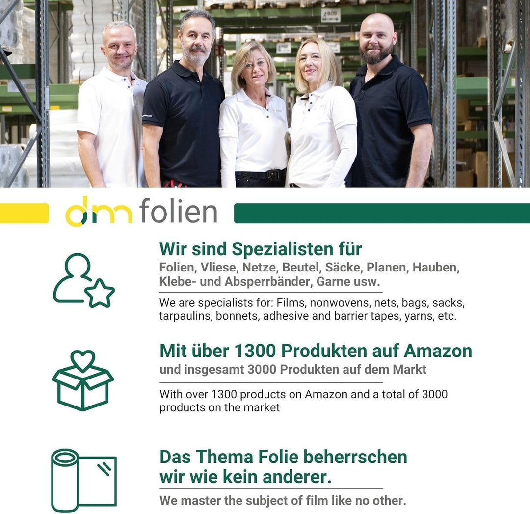 AGRI plus Gewebeplane mit Ösen I 6 x 10 m I Verschiedene Grössen I 150 g/m² Folienstärke I Stabile &