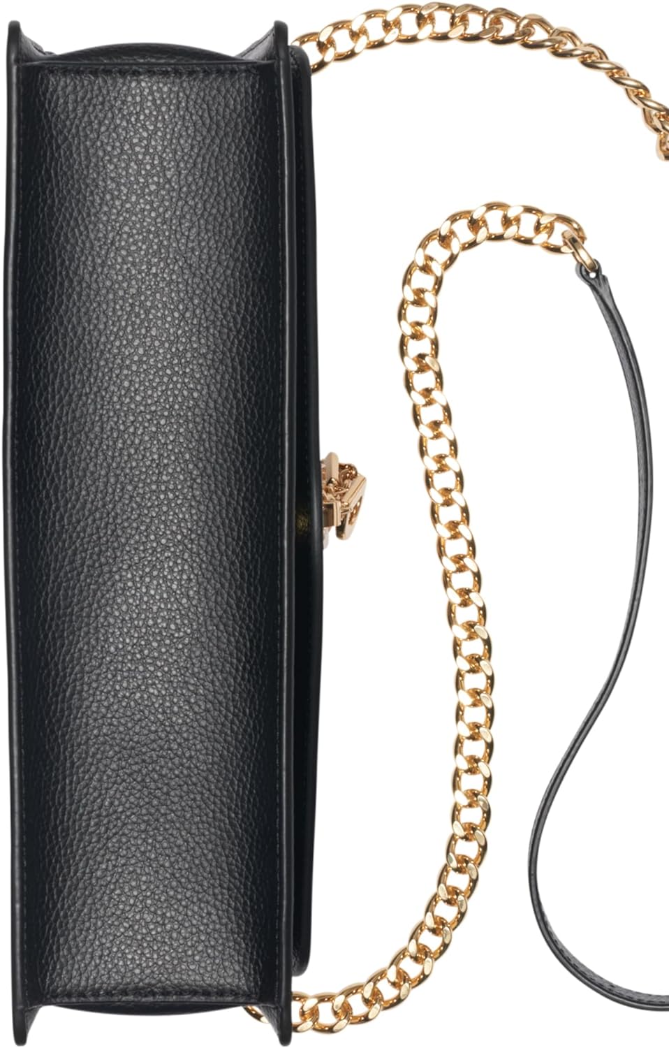 DKNY Damen Elissa Lg Shoulder Bag Umhängetasche, Einheitsgrösse Black Gold, Black Gold