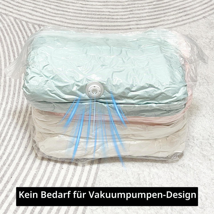 QWORK® 4 Stück Würfel Vakuumbeutel, 80x100x38 cm Extra Grosse Wiederverwendbare Vaccumiertüten, für