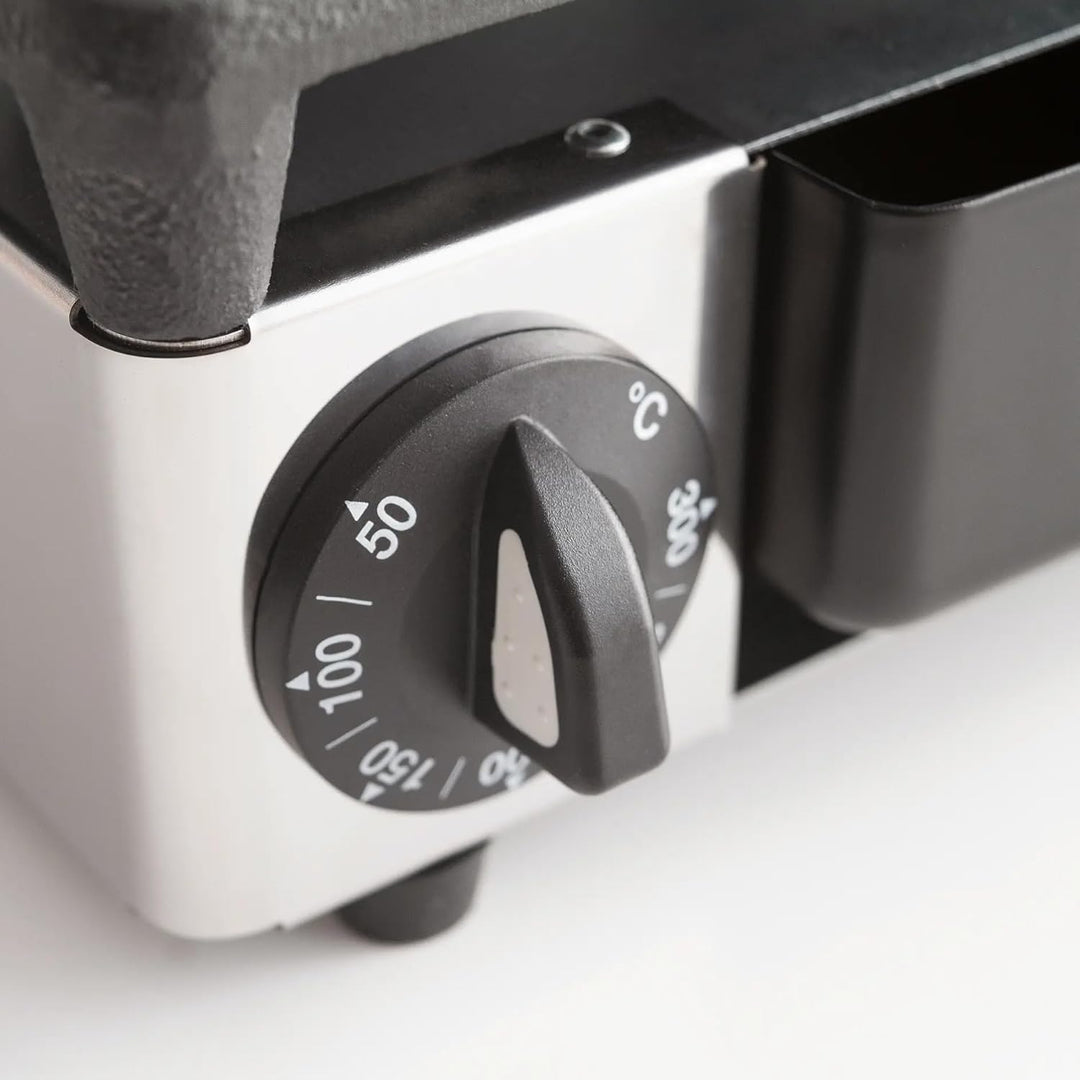 Kontaktgrill elektrisch beidseitig geriffelt