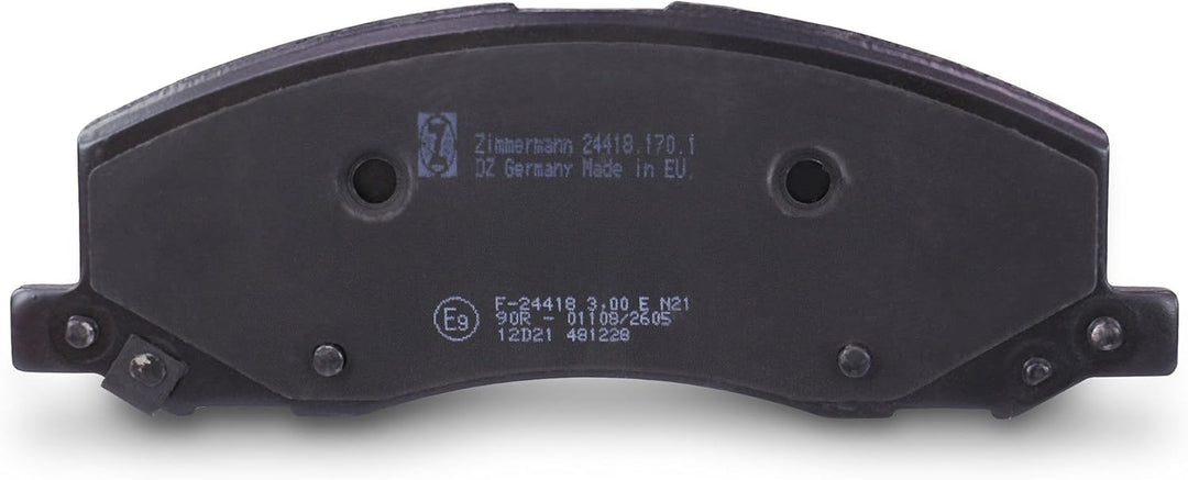 ZIMMERMANN 24418.170.1 Serie Bremsbeläge, vorne, 2 Sensoren Akustische