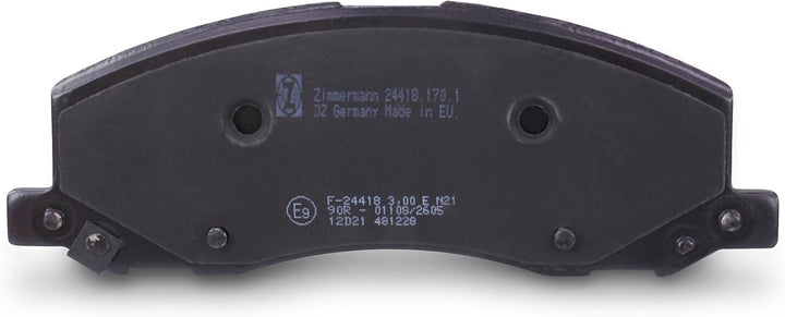 ZIMMERMANN 24418.170.1 Serie Bremsbeläge, vorne, 2 Sensoren Akustische