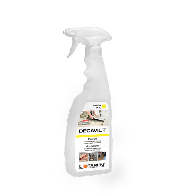 Faren PULITORE ACIDO PER FUGHE DECAVIL T ml. 750 - 12 PZ