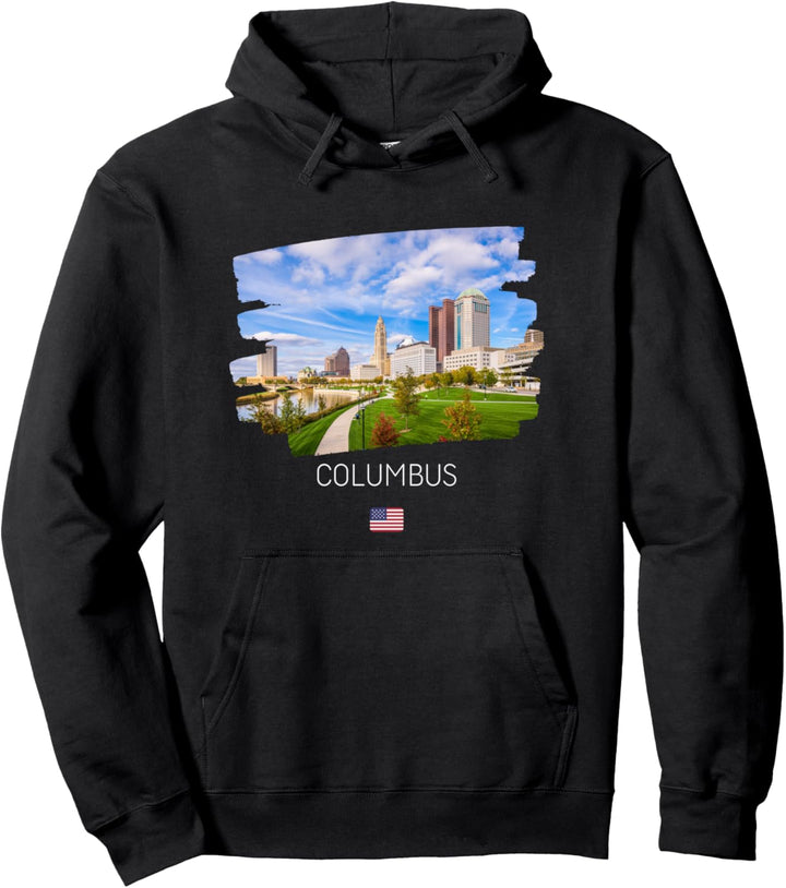 Columbus Ohio Vereinigte Staaten Pullover Hoodie