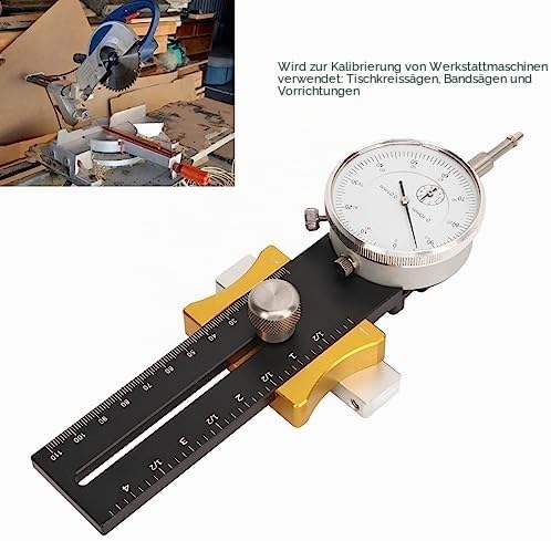 Tischkreissägen-Messuhr, Tischkreissägen-Messgerät Zum Ausrichten und Kalibrieren von Werkstattmasch