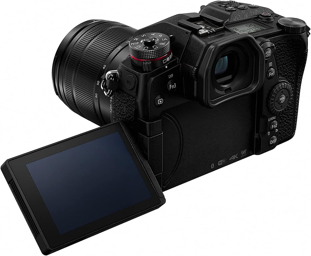 Panasonic Lumix DC-G9MEG-K Systemkamera mit 12-60mm Objektiv (20 MP, 4K/6K, Dual I.S., Staub und Spr
