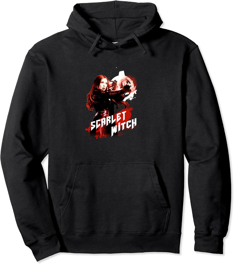 Marvel Avengers: Infinity War Scarlet Witch Red Portrait Pullover Hoodie