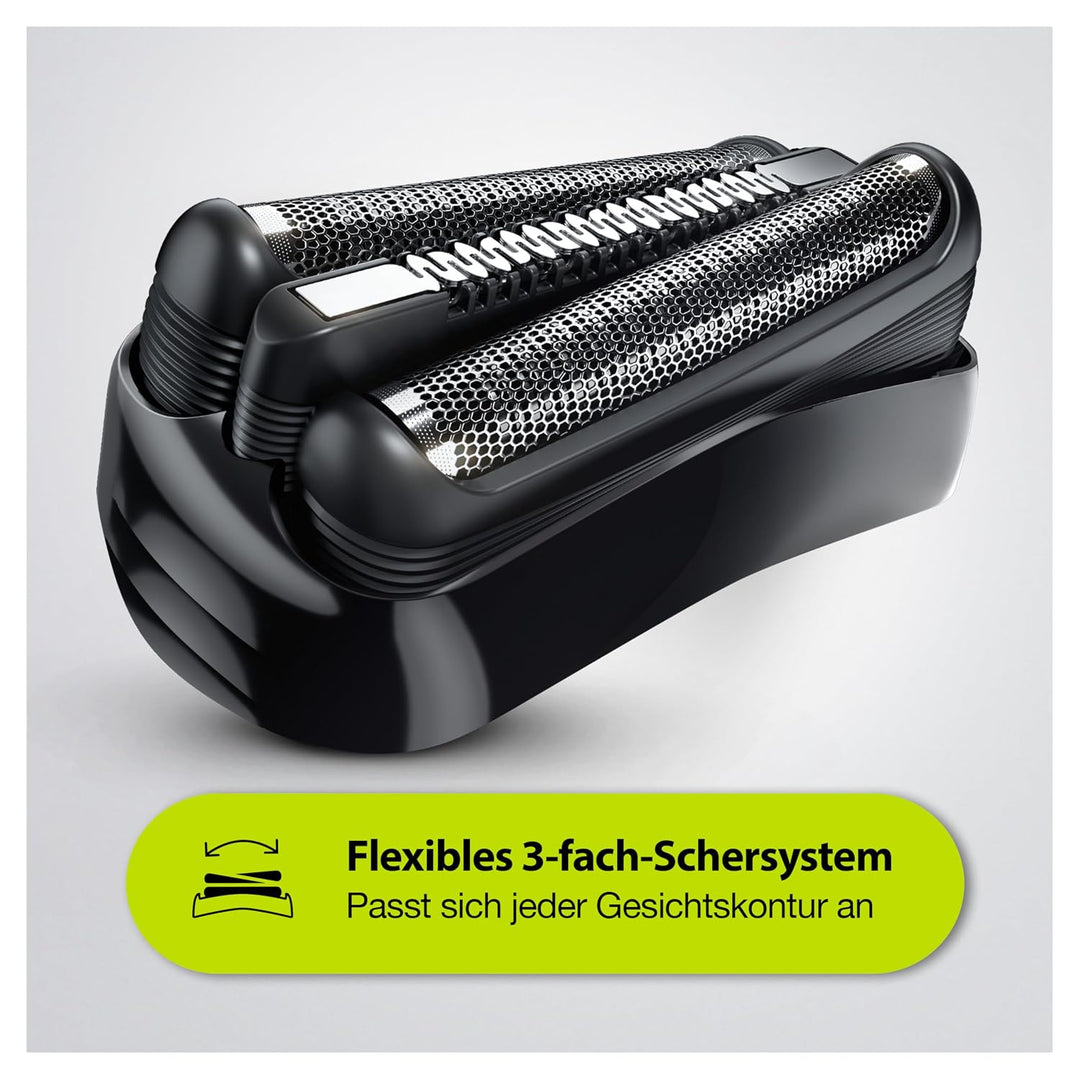 Braun Series 3 300S Elektrorasierer mit 3 flexiblen Klingen, wiederaufladbar und kabellos, Elektrora