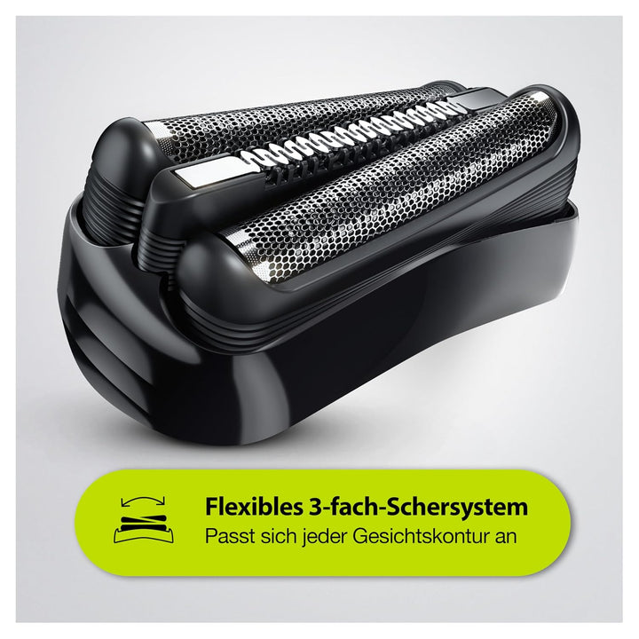 Braun Series 3 300S Elektrorasierer mit 3 flexiblen Klingen, wiederaufladbar und kabellos, Elektrora