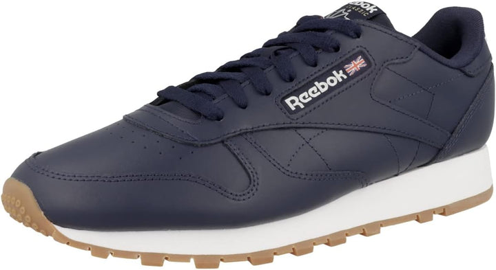 Reebok Classic Leather, Weiss 42.5 EU Vector Navy Ftwr White Reebok Rubber Gum 03, 42.5 EU Vector Na