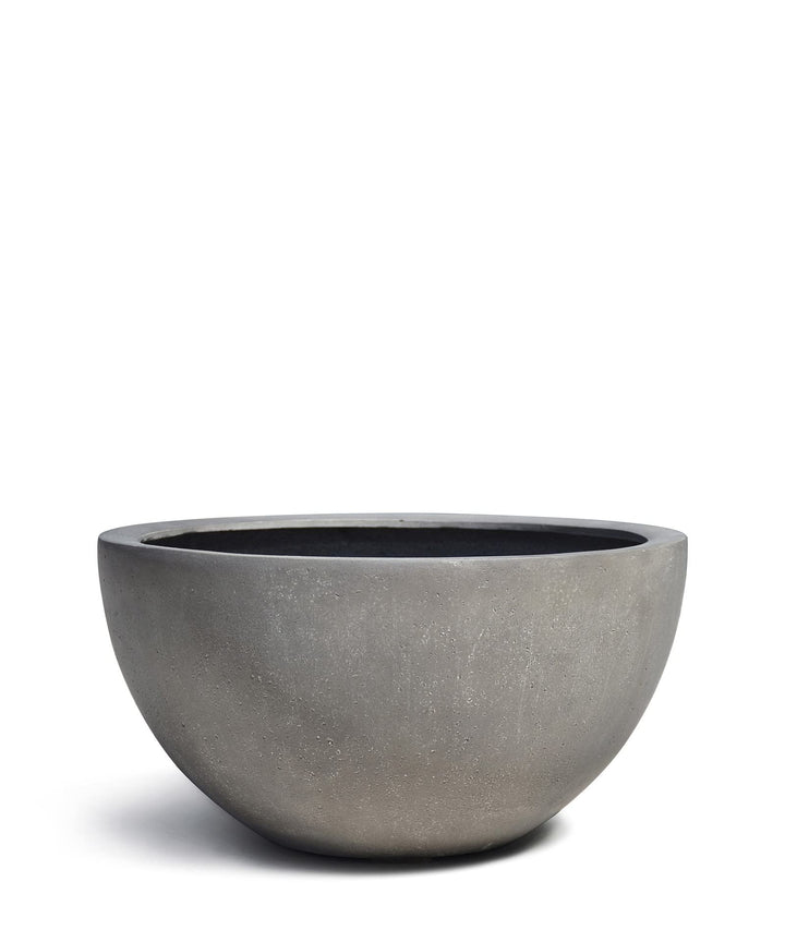 ESCHBACH® Pflanzkübel Low Egg Pot 50 Beton Grau Schale * 45 x 45 x 22 cm * 10 Jahre Garantie 45x45x