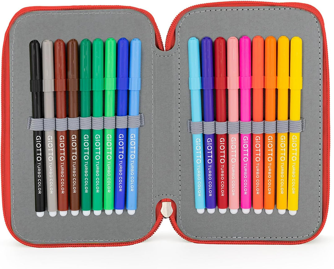 Clondo Paw Patrol Federmäppchen Kinder, 3 Organisierte Fächer, Maxi-Mäppchen, Federtasche Junge Gefü