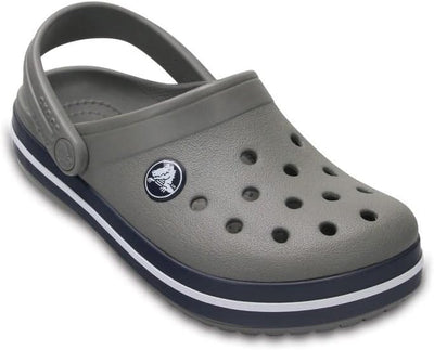 Crocs Crocband Clogs – Unisex Kinder Clogs – Leichtes und langlebiges Design – Navy/Rot – Grösse 20-