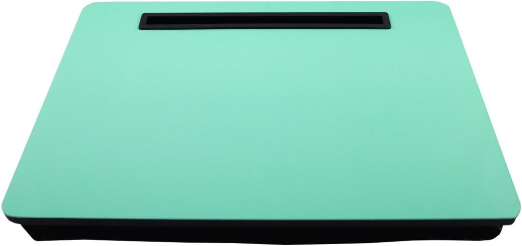 PrimoLiving Knietablett mit Tablet-Halterung - 41x28,2x7,5 cm – Tablett als Laptop-Notebook-Unterlag