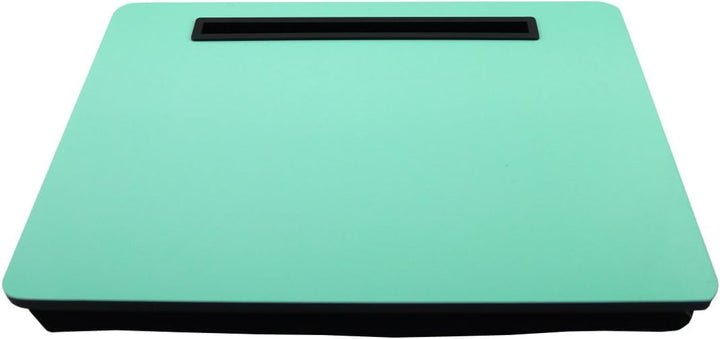 PrimoLiving Knietablett mit Tablet-Halterung - 41x28,2x7,5 cm – Tablett als Laptop-Notebook-Unterlag