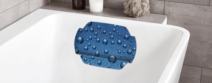 Kleine Wolke Nackenpolster Bubble Marineblau 32 x 22 cm 22 x 32 cm (Rechteckig) Marineblau, 22 x 32