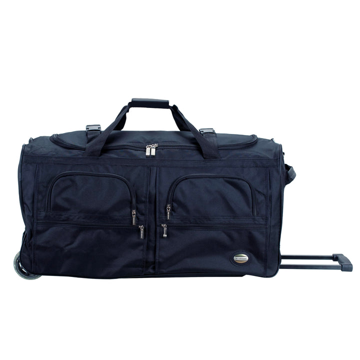 Rockland Gepäck 76,2 cm Rolltasche, Schwarz, Einheitsgrösse, Reisetasche mit Rollen Einheitsgrösse S