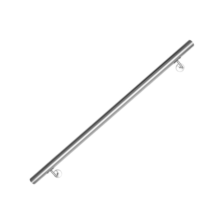 Vigevee Edelstahl Handlauf 110 cm, Treppengeländer Geländer Wandhandlauf Wand Treppe mit Wandhalteru