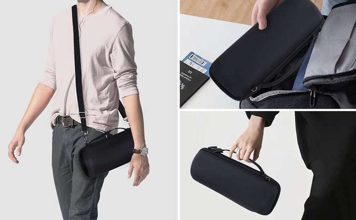 Lebakort Hart Reise Schutz Hülle Etui Tasche für JBL Charge 5 Charge 4 Bluetooth Wasserdichter Porta