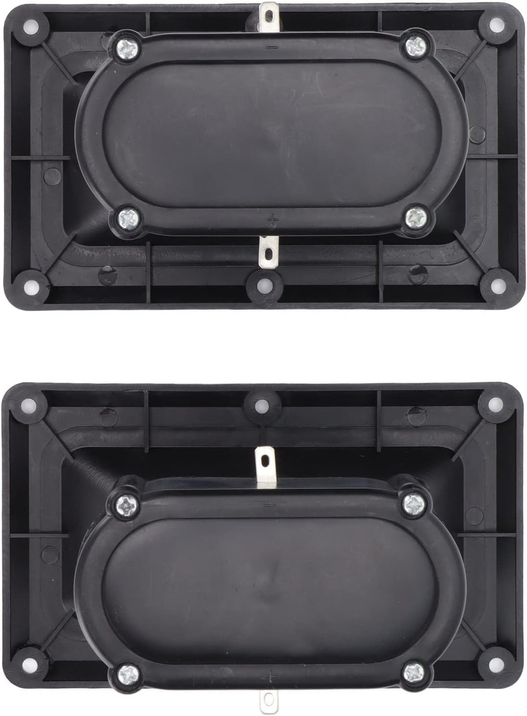 2 Stück Horn-Hochtöner Mit Breiter Streuung, Hochempfindlicher Piezoelektrischer Dual-Drive-Keramikl
