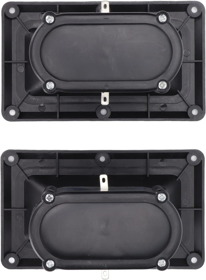 2 Stück Horn-Hochtöner Mit Breiter Streuung, Hochempfindlicher Piezoelektrischer Dual-Drive-Keramikl