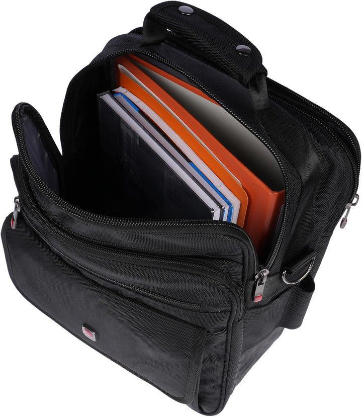 Christian Wippermann Profi Grösse M, L, XXL, Umhängetasche Flugbegleiter Herren Tasche Messenger Arb